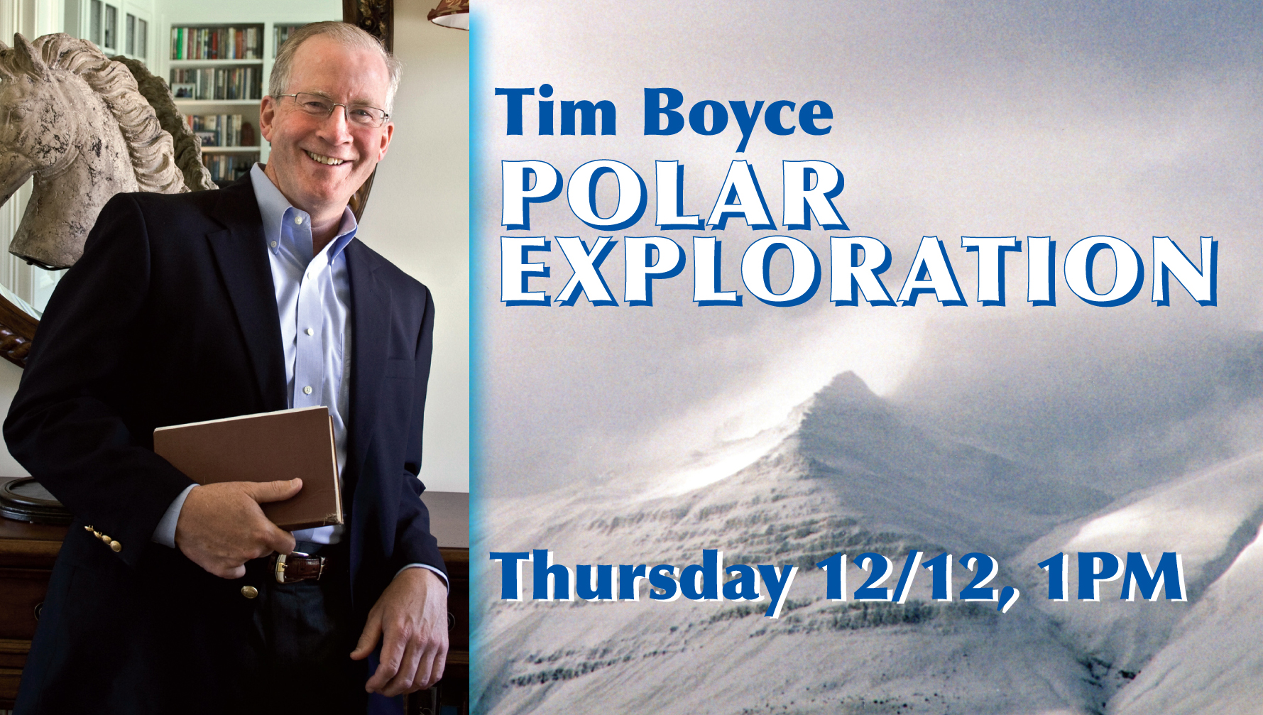 Tim Boyce Polar Exploration Lanier Library Tryon, NC